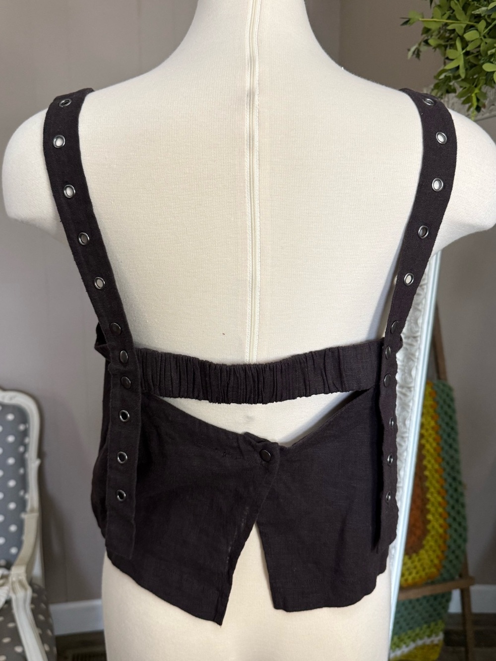 Free People • Syd Grommet Linen Tank - Picture 6 of 16